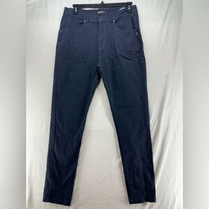 Silver Jeans Mens 32 Black Denim Ashton 1349 Triple 5 Straight Regular